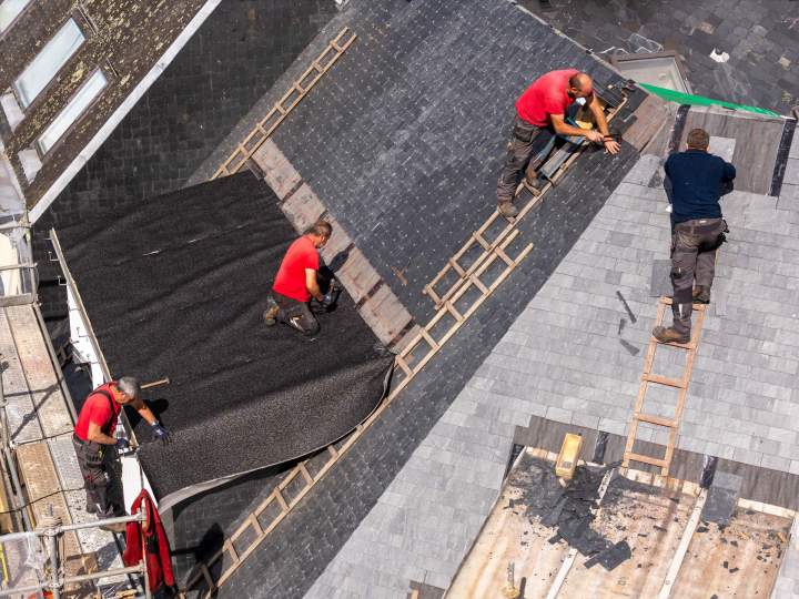 Isolation toiture par l’extérieur Quimper